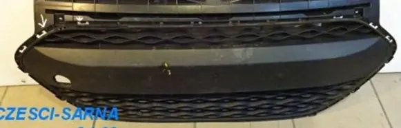 Hyundai i10 Front bumper upper radiator grill