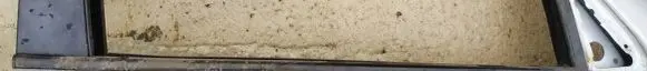 Front door glass trim molding
