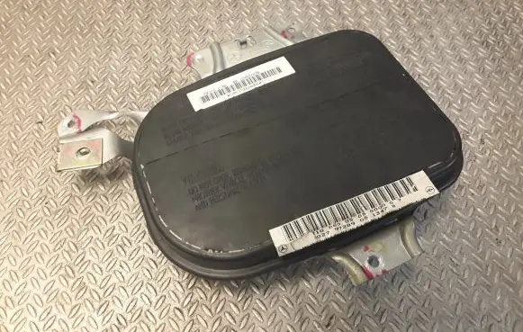Front door airbag