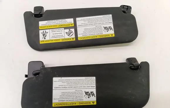 Jaguar E-Pace Sun visor