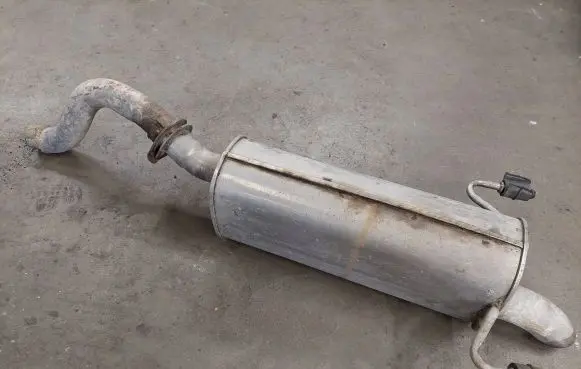 Opel Zafira B Rear muffler/silencer tail pipe 13195872 0605