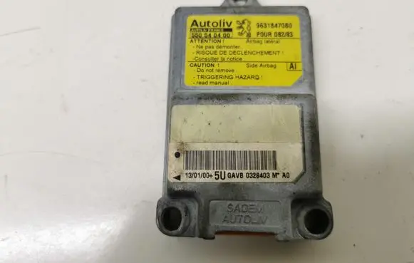 Peugeot 406 Airbag control unit/module 9631847080