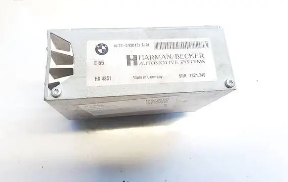 BMW 7 E65 E66 Sound amplifier 65126920461