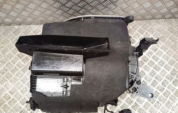 Interior heater climate box assembly