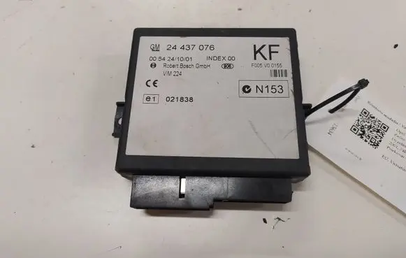 Opel Zafira A Comfort/convenience module 24437076 24437076KF F005V00155