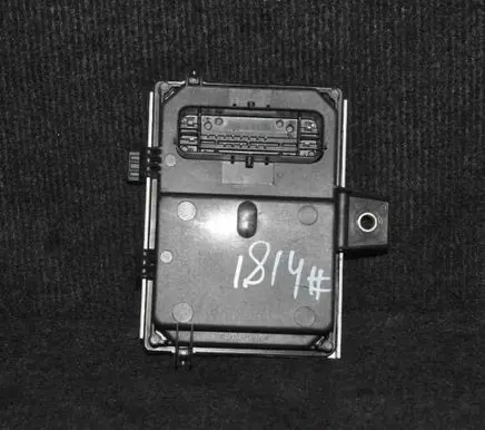 Fuel injection pump control unit/module