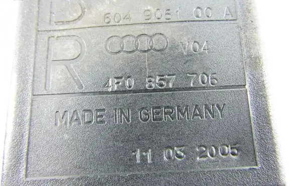 Audi A6 S6 C6 4F Front seatbelt 4F0857706