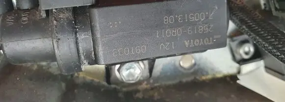 Toyota Avensis T270 Turbo solenoid valve