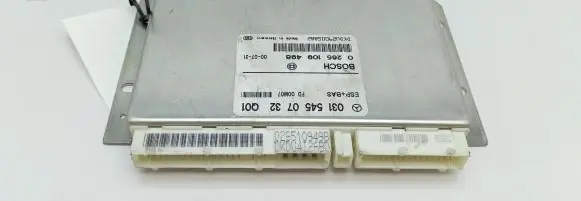 Mercedes-Benz E W211 ESP (stability system) control unit 0315450732 0265109498