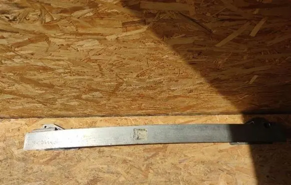 Rear bumper support beam