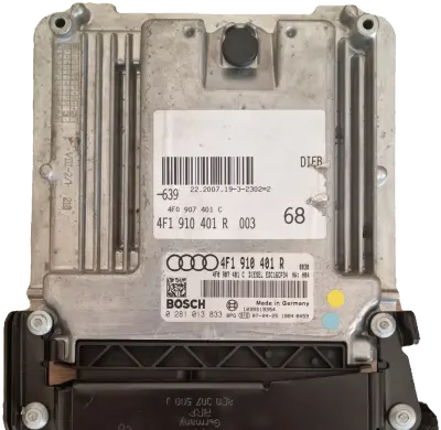 Audi A6 S6 C6 4F Engine control unit/module EDC16CP34 4F1910401R 4F0907401C