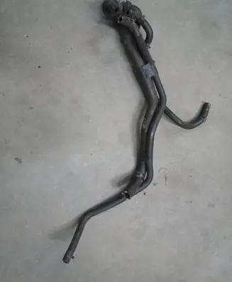 Skoda Fabia Mk2 (5J) Engine coolant pipe/hose 1K0122058T 1K0121007P