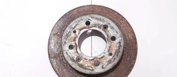 KIA Cerato Rear brake disc neventiliuojamas