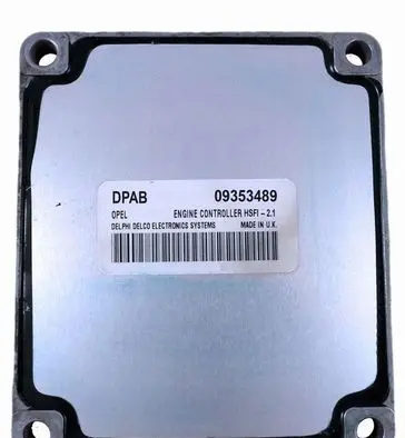 Opel Astra G Engine control unit/module 09353489