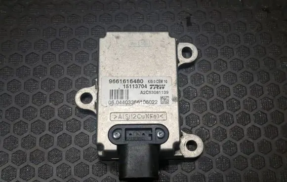 Peugeot 407 ESP acceleration yaw rate sensor 9661616480 15113704 A2C53081139