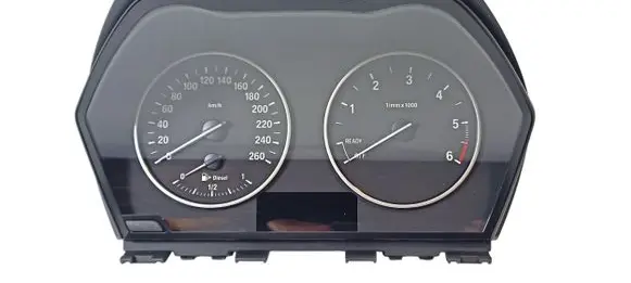 BMW 1 F20 F21 Speedometer (instrument cluster) 62109371008 9371008
