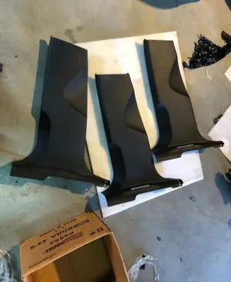 Audi Q5 SQ5 (B) pillar trim (bottom) 8R0867239
