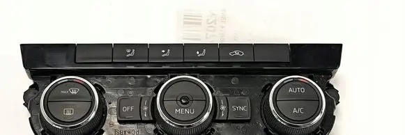 Skoda Octavia Mk3 (5E) Climate control/heater control trim 5E0907044Q