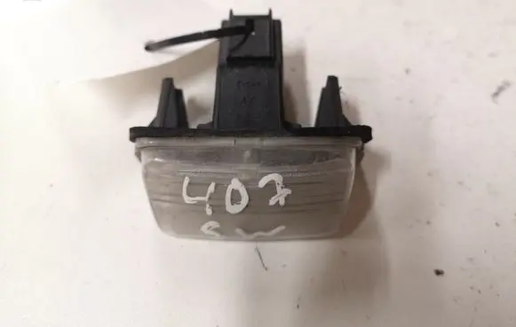Peugeot 407 Number plate light 7190