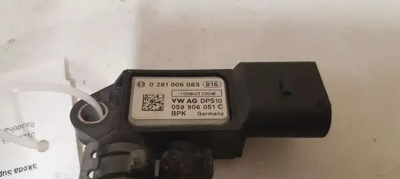 Skoda Superb B6 (3T) Exhaust gas pressure sensor 0281006083 059906051C