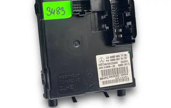 Mercedes-Benz C W205 Central body control module S3483 A0009007126