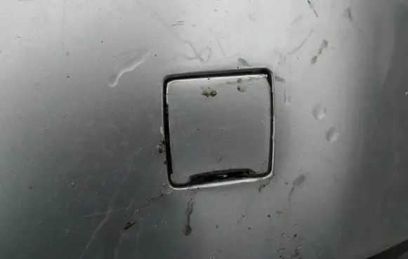 Volvo S40 Rear bumper row hook cap/cover 