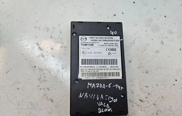 Mazda 6 GPS navigation control unit/module 7RR4U2EA01700B