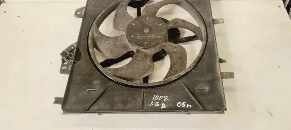 Peugeot 1007 Electric radiator cooling fan 9680182080