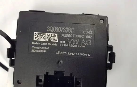 Seat Leon (5F) Gateway control module 3Q0907338C GATWEY