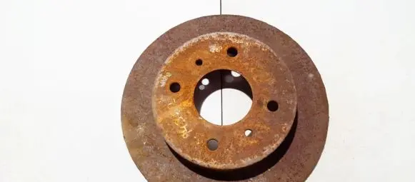 Nissan Almera N16 Rear brake disc neventiliuojamas