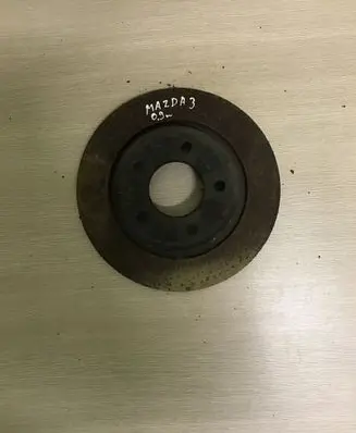 Mazda 3 II Rear brake disc