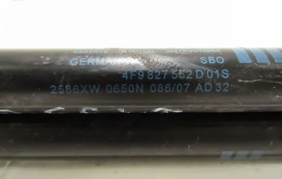 Audi A6 S6 C6 4F Tailgate/trunk strut/damper 4F9827552D