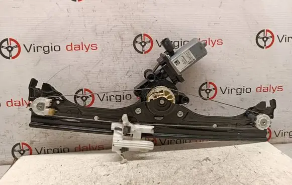 Fiat 500 Front door window regulator with motor 52089870 5370000F 1328S2611