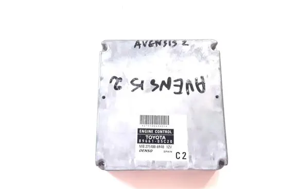 Toyota Avensis T250 Engine control unit/module 8966105c20