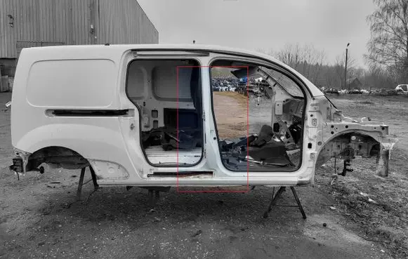 Renault Kangoo II Pillar (middle) 