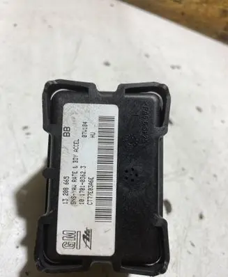 Opel Zafira B ESP acceleration yaw rate sensor 13208665 CT77E03A6E 10170103623