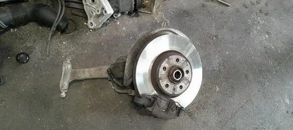 Audi A4 S4 B9 Front wheel hub spindle knuckle 8W0407242F 190516 11322026