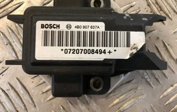 Audi A6 S6 C5 4B ESP acceleration yaw rate sensor 4B0907637A 07207008494
