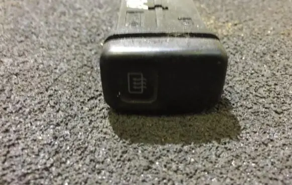 Mazda MX-6 Windscreen/window heater switch