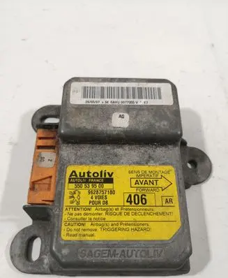 Peugeot 406 Airbag control unit/module 550539500 9628757180