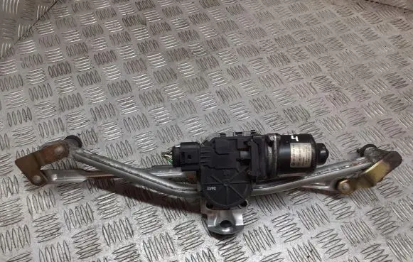 Volkswagen Polo IV 9N3 Front wiper linkage and motor 6Q1955113A