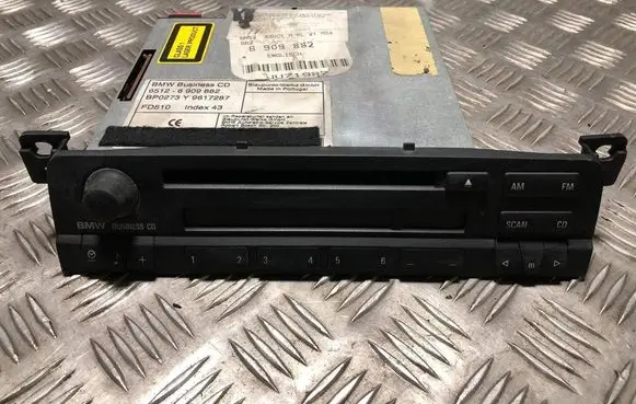 BMW 5 E39 Radio/CD/DVD/GPS head unit 9617287 UU71987 BP0273