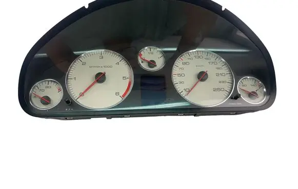 Peugeot 407 Speedometer (instrument cluster) 9664690380
