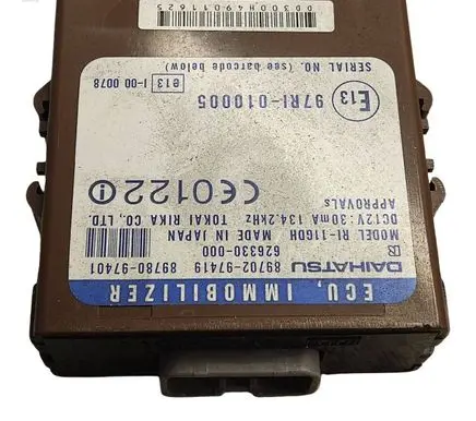 Daihatsu Copen L880 Immobilizer control unit/module 8970297419 626330000 8978097401
