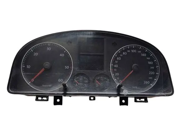 Volkswagen Touran I Speedometer (instrument cluster) 1T0920863E V0001000