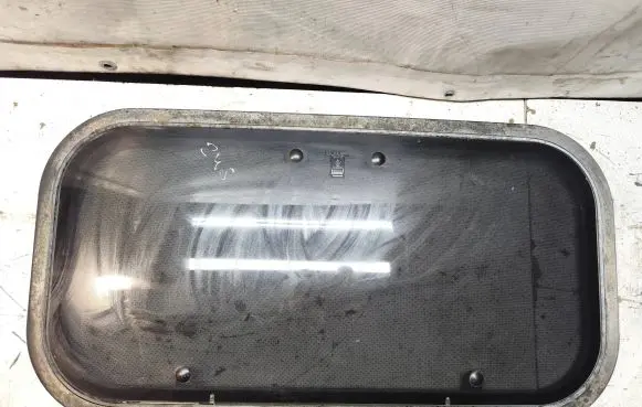 Opel Ascona C Sunroof glass 43R00034