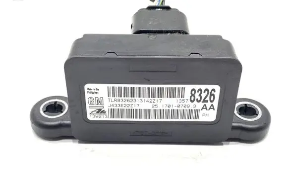 Opel Astra J ESP acceleration yaw rate sensor 13578326