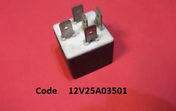 Peugeot Partner Other relay 12V25A03501