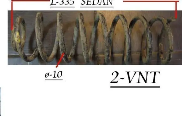 Volkswagen Jetta II Rear coil spring