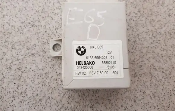 BMW 7 E65 E66 Tailgate/trunk control unit/module 61356964008